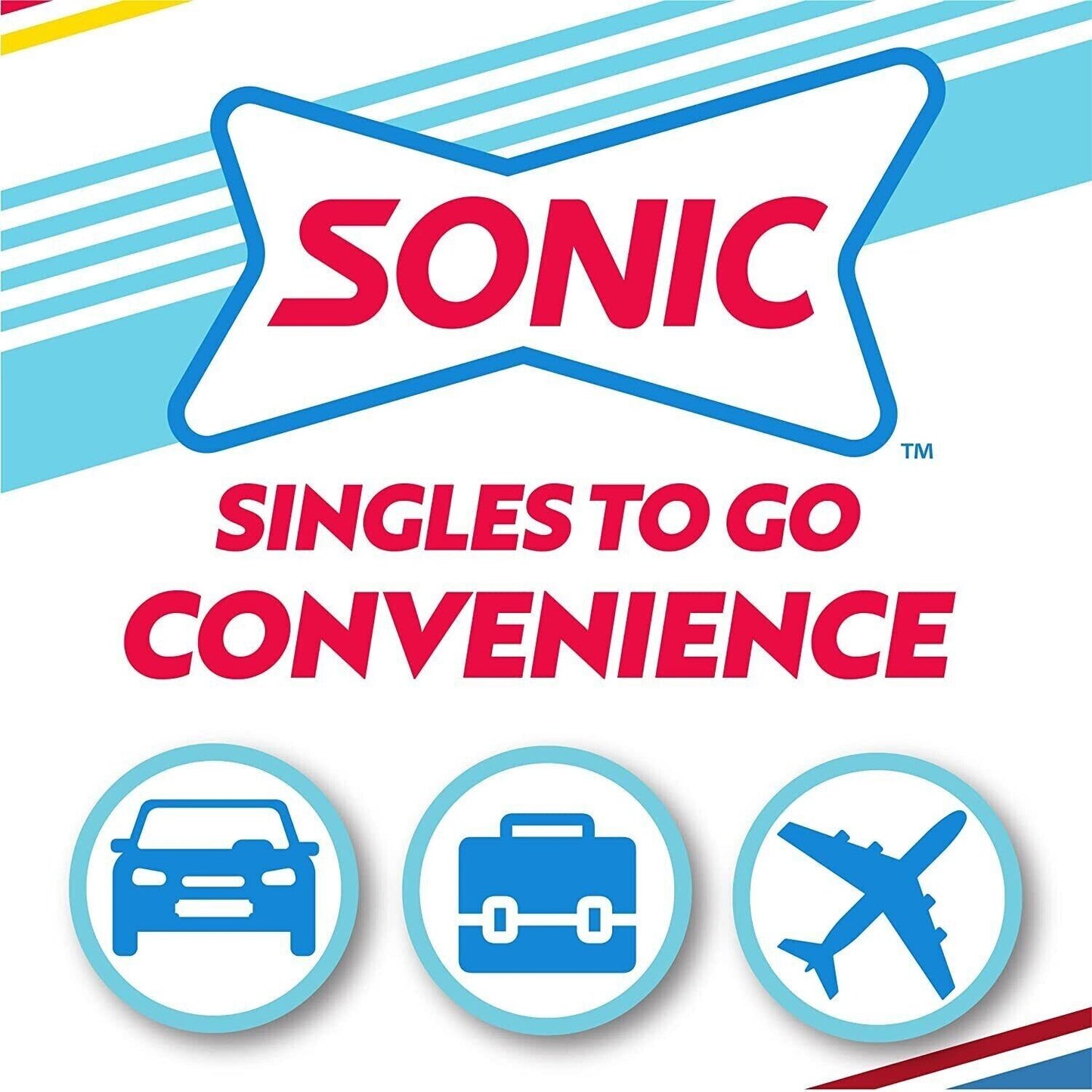 Sonic Drink Mix (sugar free powder) - 4 Flavour Choices - 6 Servings