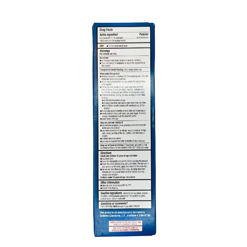 Adapalene Gel 0.1% (Same Ingredient as Differin) 45g | 90DaySupply - MELB STOCK