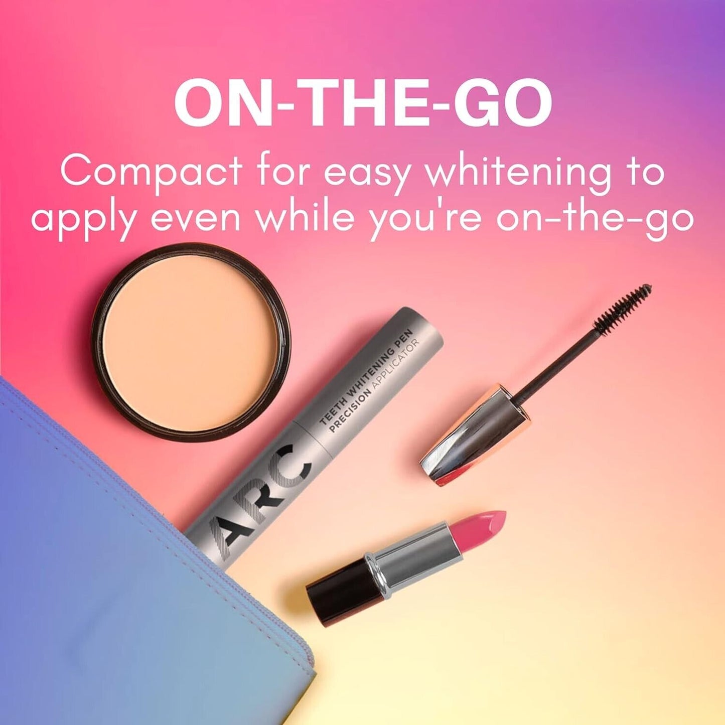 ARC Teeth Whitening Pen - Precision Applicator - Instant On-The-Go Whitening 4mL