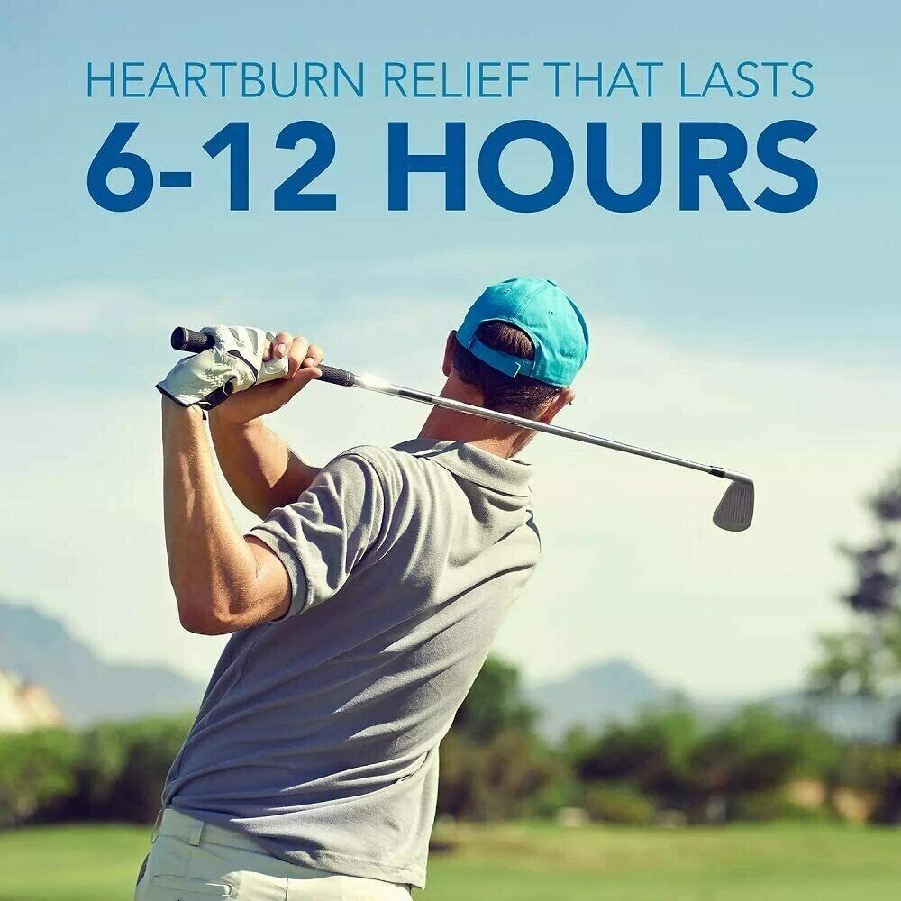 VALUE PACK 200ct Famotidine 20mg Acid Reducer Heartburn Relief- Pepsid Free Post