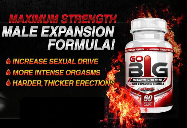PENIS ENHANCEMENT PILLS - Naturally Increase Size Libido MAX STRENGTH 60 CAPS GB