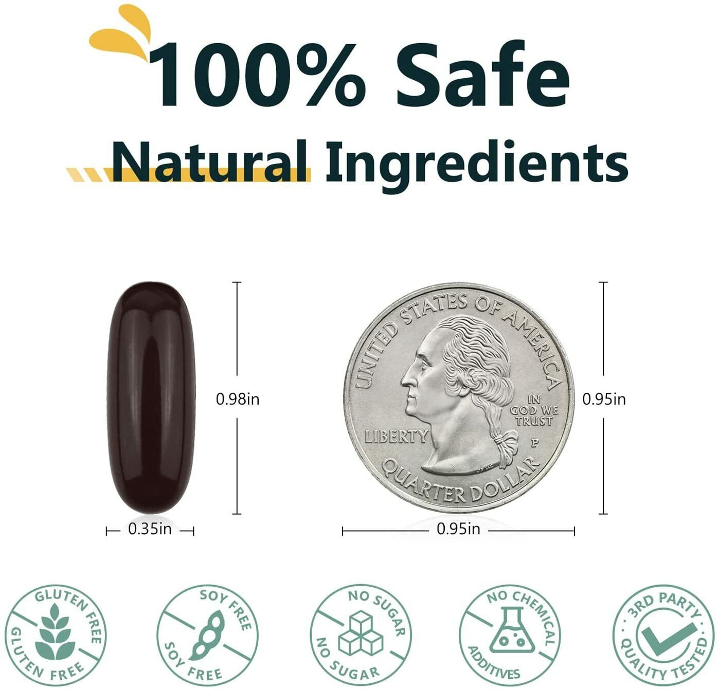 NMN + RESVERATROL + TMG 2200mg 60 Softgel POWERFUL NAD+ BOOSTER ANTI-AGING COMBO