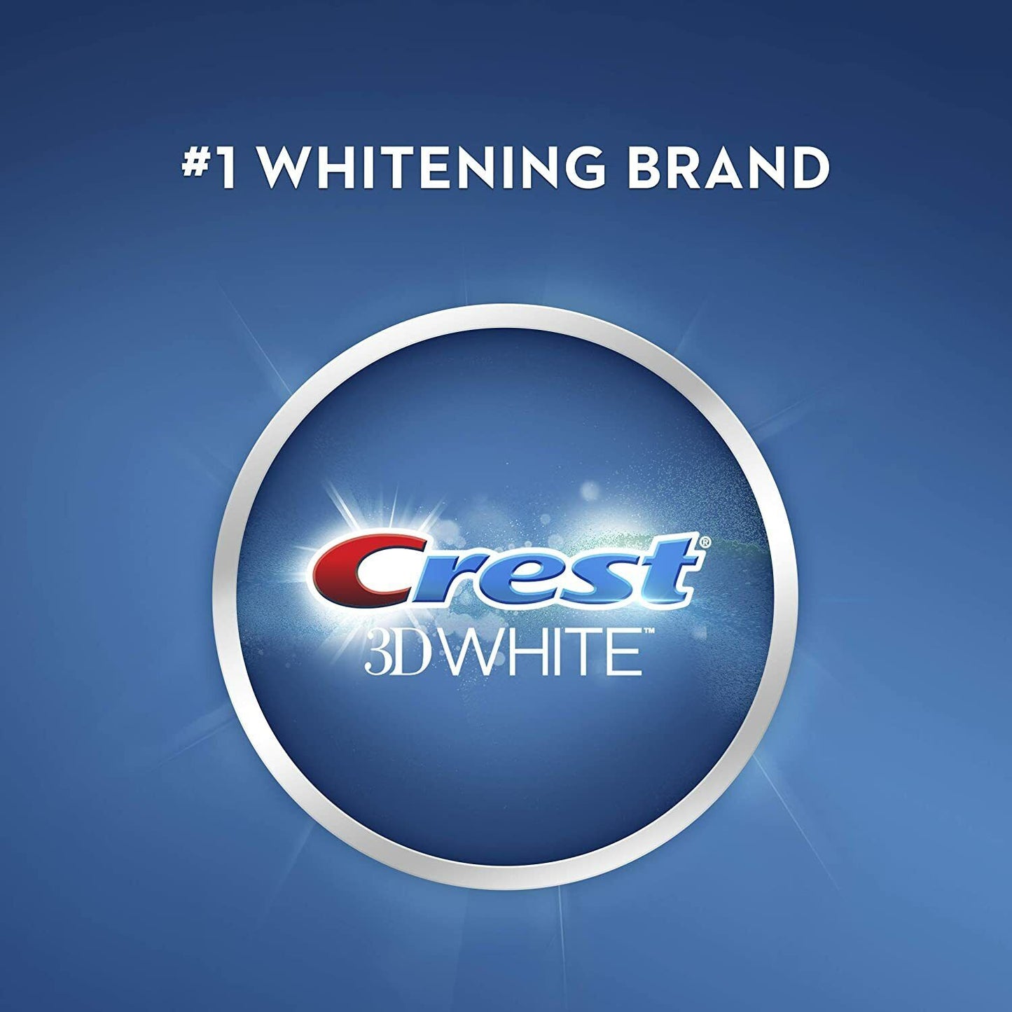 Crest 2 x 116g Pack 3D White Luxe Brilliance Vibrant Teeth Whitening Toothpaste