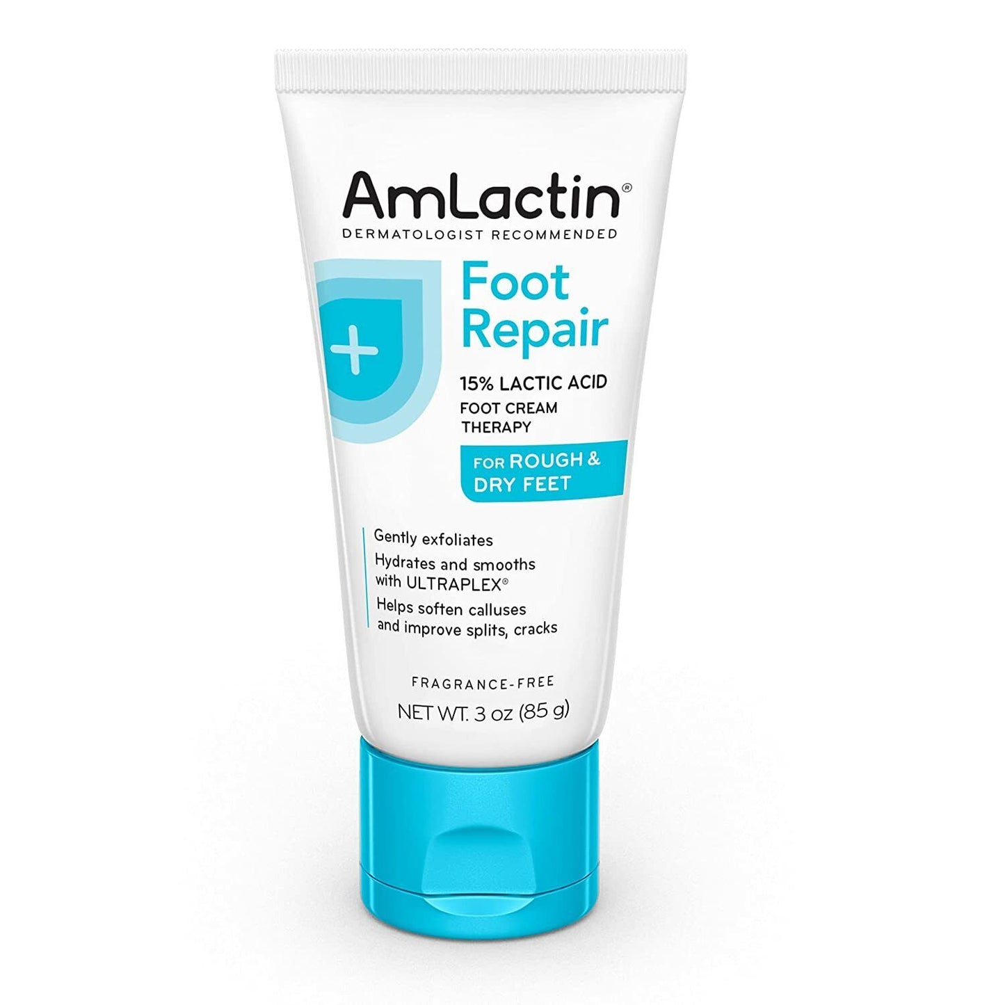 AmLactin Daily Foot Repair Cream Alpha-Hydroxy Therapy for Dry, Rough Feet - 85g