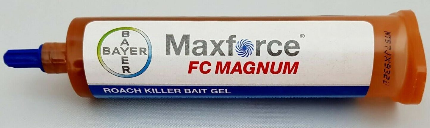 Genuine Bayer Maxforce Magnum FC Cockroach Roach Bait Gel 33g Fresh AU Stock NEW