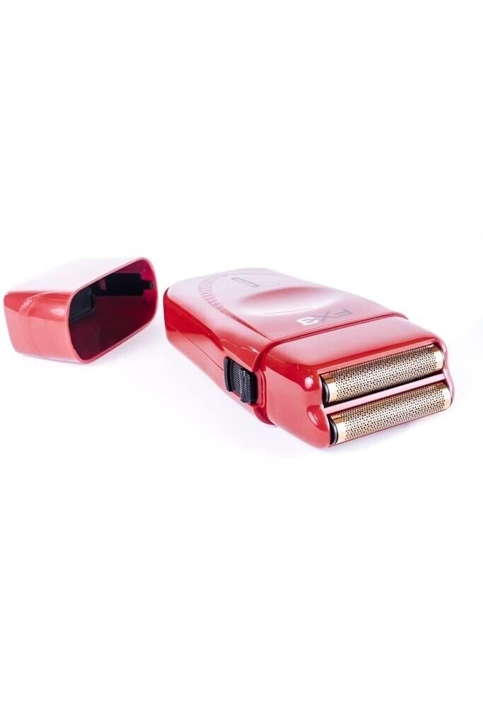 BabylissPRO FX3 Titanium Lithium Double Foil Hair Shaver Babyliss PRO FXX3S RED