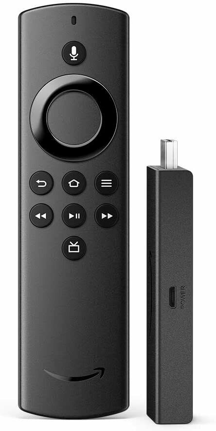Amazon Fire TV Stick Lite 2020 w/ Alexa VOICE Remote Netflix Disney+ USA VERSION