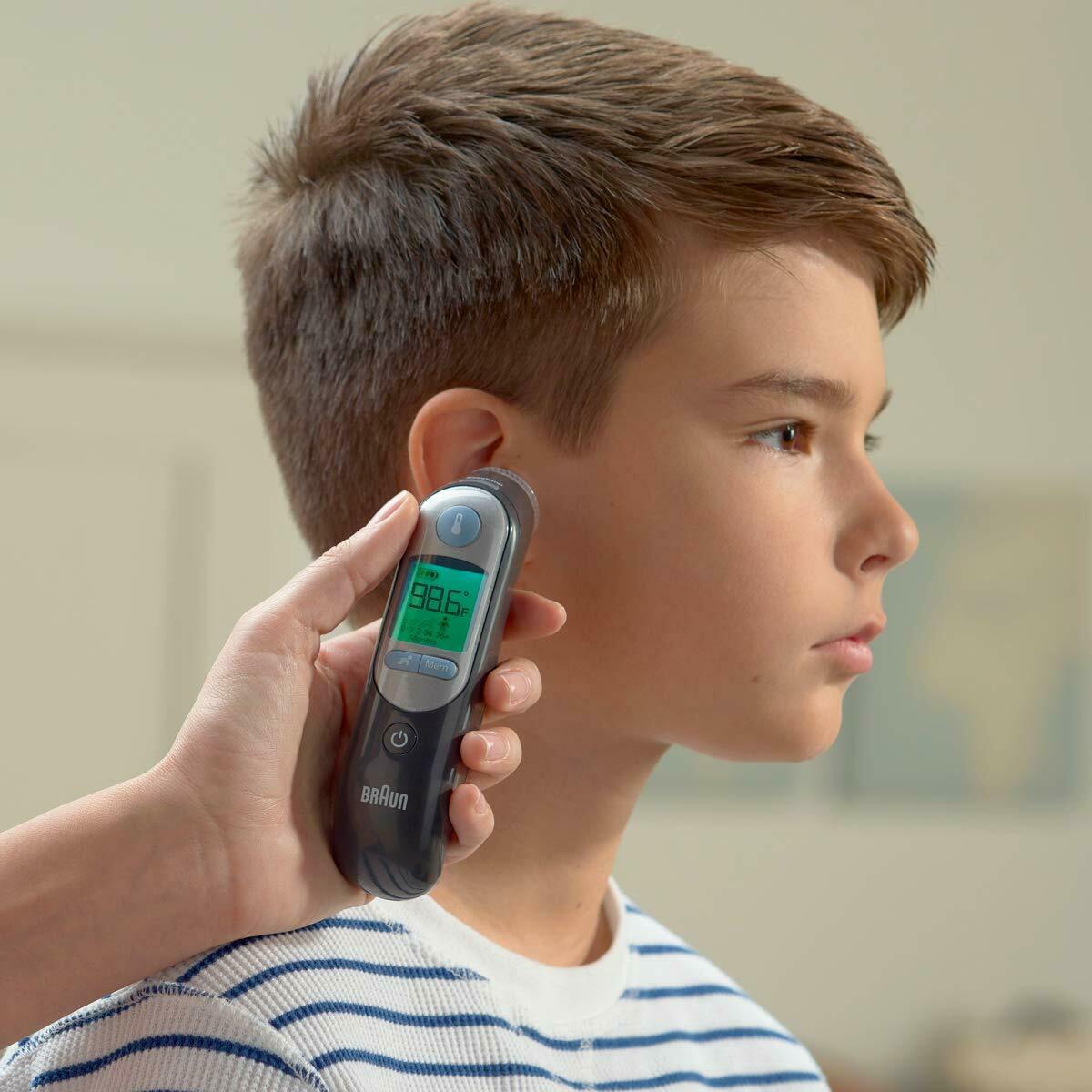 Braun IRT6520 ThermoScan 7 Ear Professional Thermometer Age Precision Black NEW