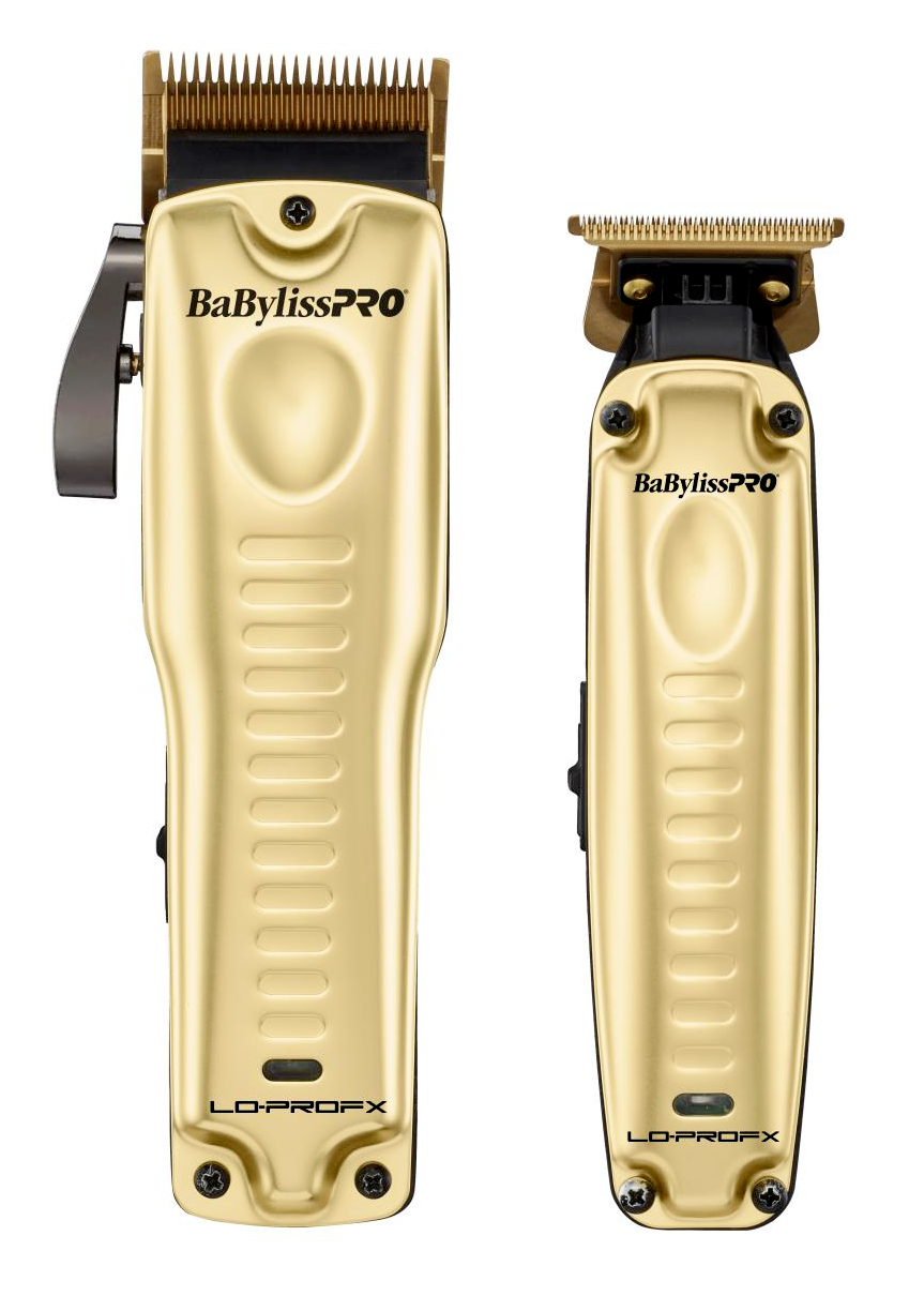 Babyliss Pro LO-PROFX LIMITED EDITION Low Profile Clipper & Trimmer Set - GOLD