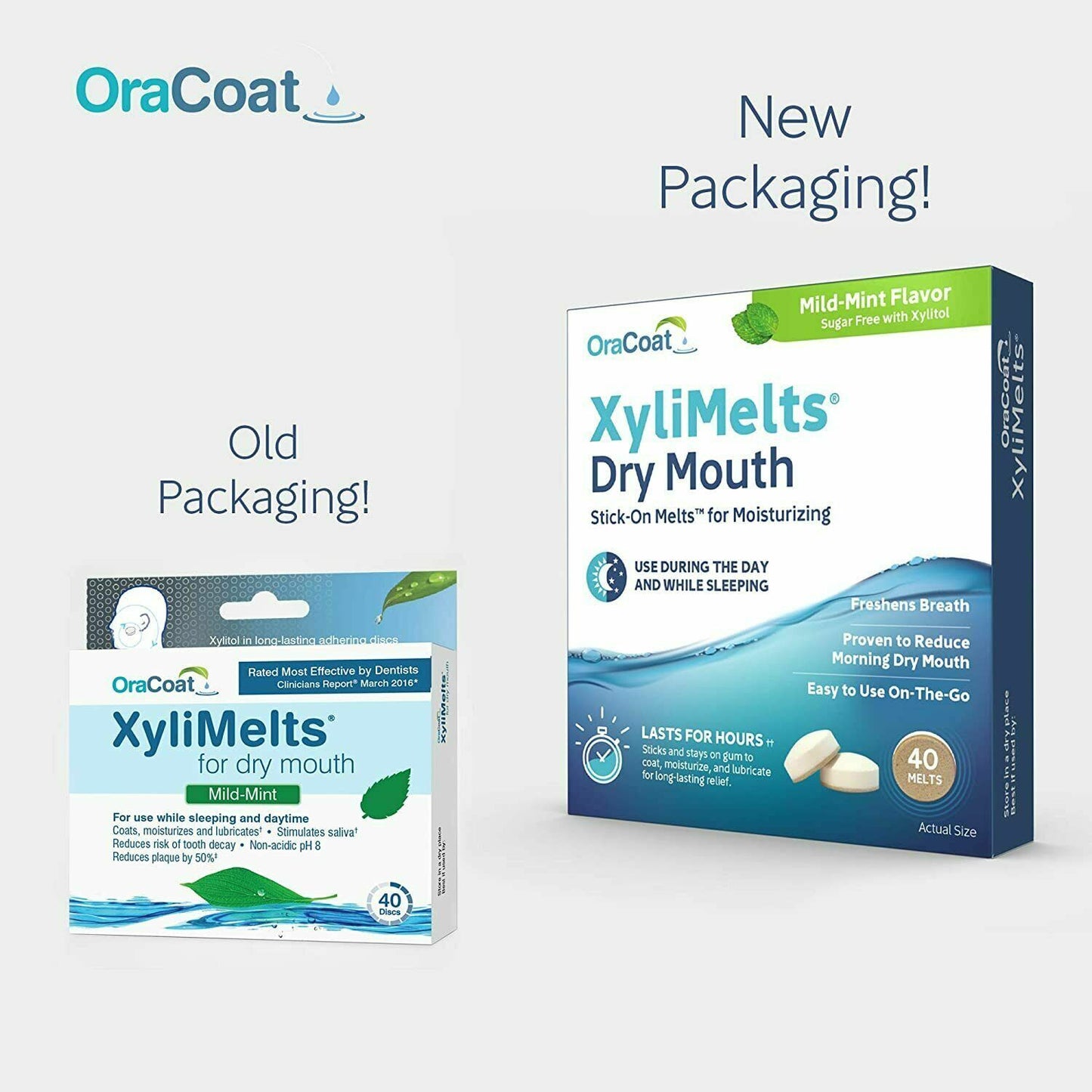 XYLIMELTS FOR DRY MOUTH MILD MINT, 120 DISC MAILER PACK - FREE EXPRESS POST