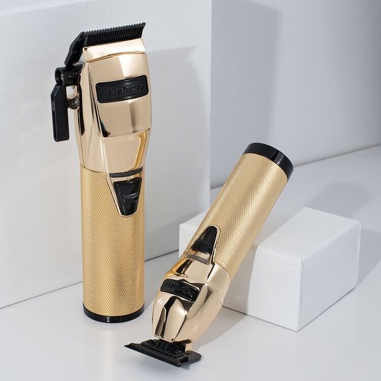 BabylissPRO Limited Edition GOLD FX Collection - Lithium Clipper & Trimmer Set