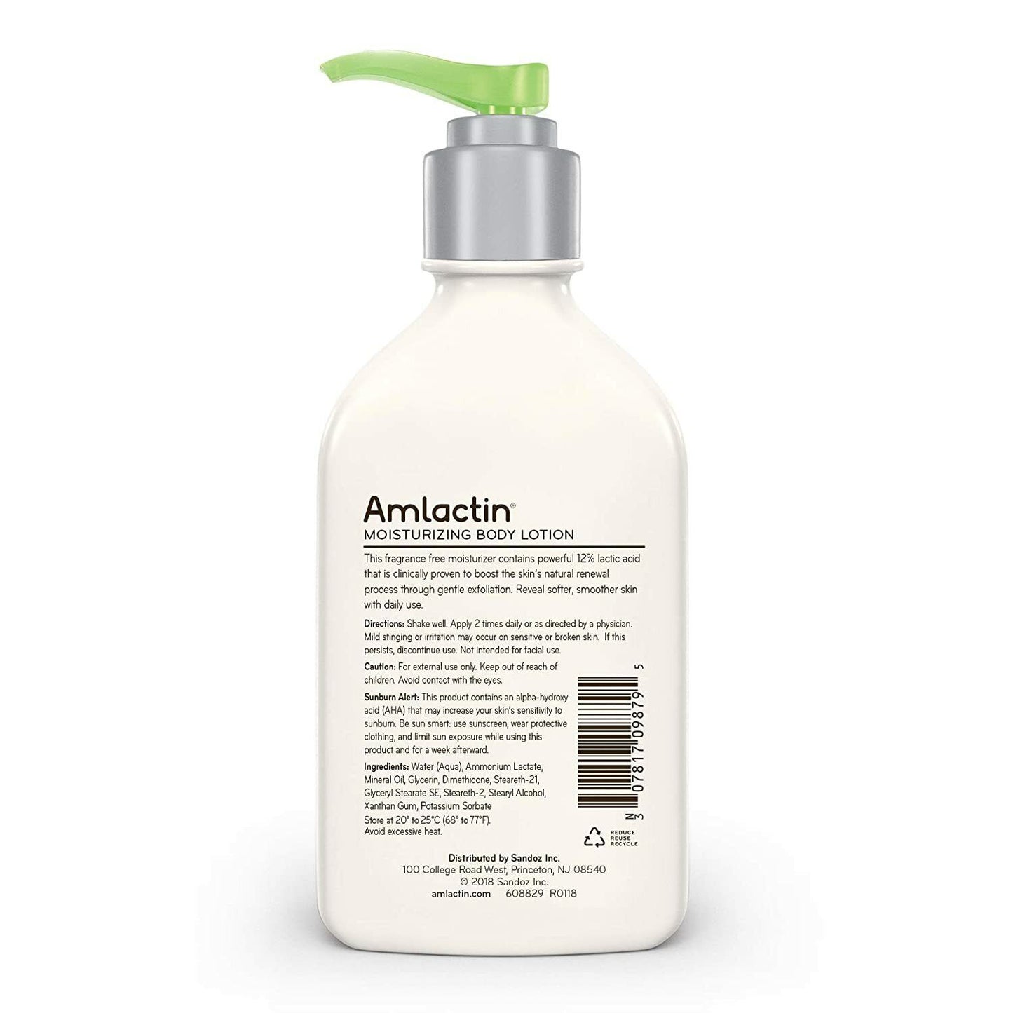 AmLactin Daily Moisturizing Body Lotion Alpha-Hydroxy Therapy 225 mL NEW SEALED