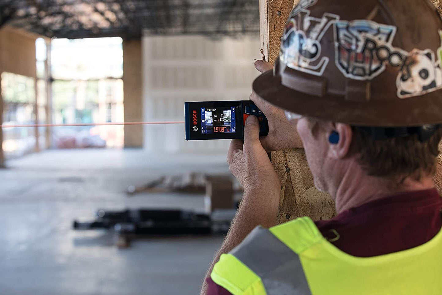 BOSCH Blaze GLM400C 400ft 120m LASER DISTANCE MEASURER Digital Viewfinder Camera