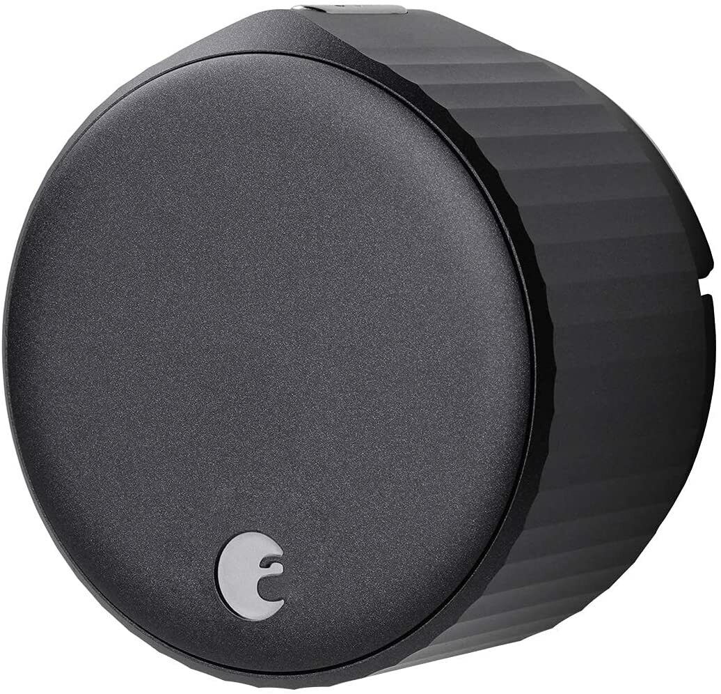 August Wi-Fi Smart Lock 4th Gen App Connect Keyless Door Built-In WIFI BLACK NEW