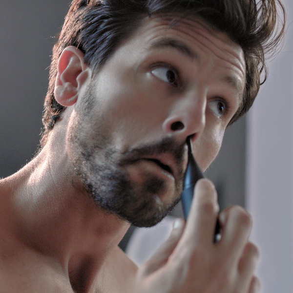 MANGROOMER Advanced Professional Plus+ Nose Trimmer Ear Hair Eyebrow with Light