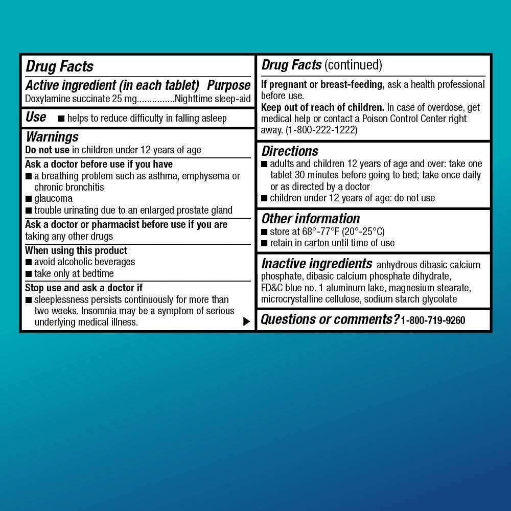 Amazon Care SLEEP AID 25mg 192 Tablets FRESH MELBOURNE STOCK - FREE EXPRESS POST