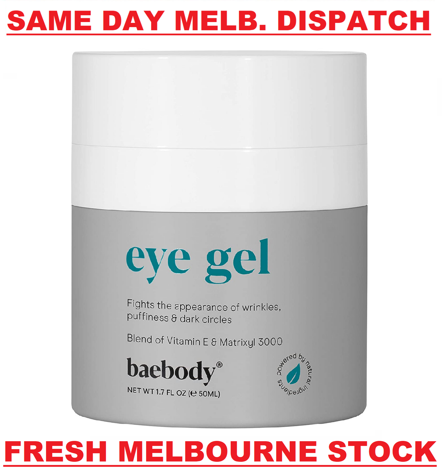 BAEBODY EYE GEL Face Wrinkles Dark Circles Puffiness Hyaluronic Acid Anti Aging