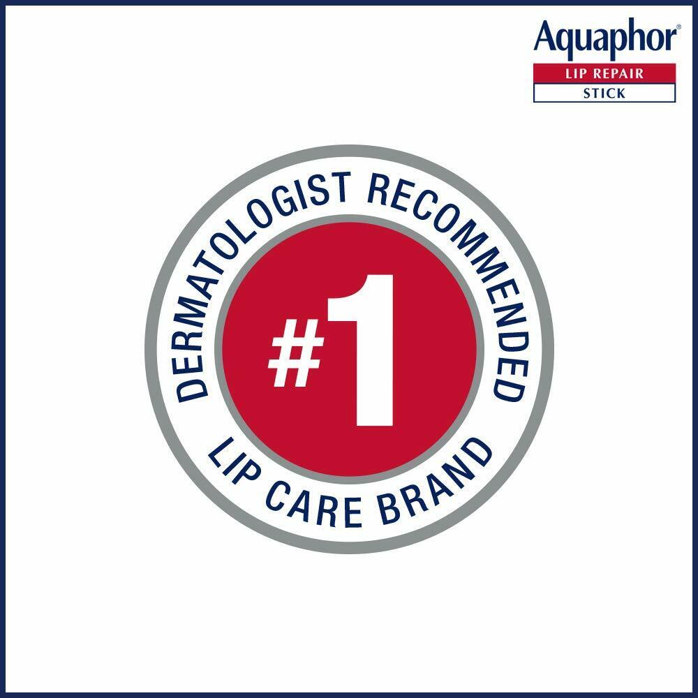 Aquaphor Lip Repair Stick - 2 Pack - Soothes Dry Chapped Lips - NEW & SEALED