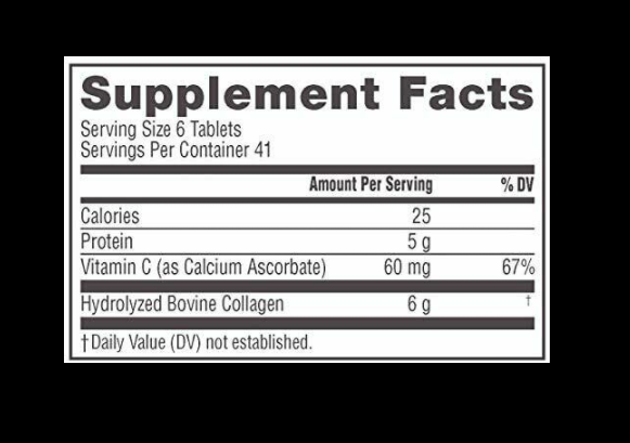 NEOCELL SUPER COLLAGEN + C Types 1 & 3 6,000 mg 250 Tabs Hair Skin Nails Joints