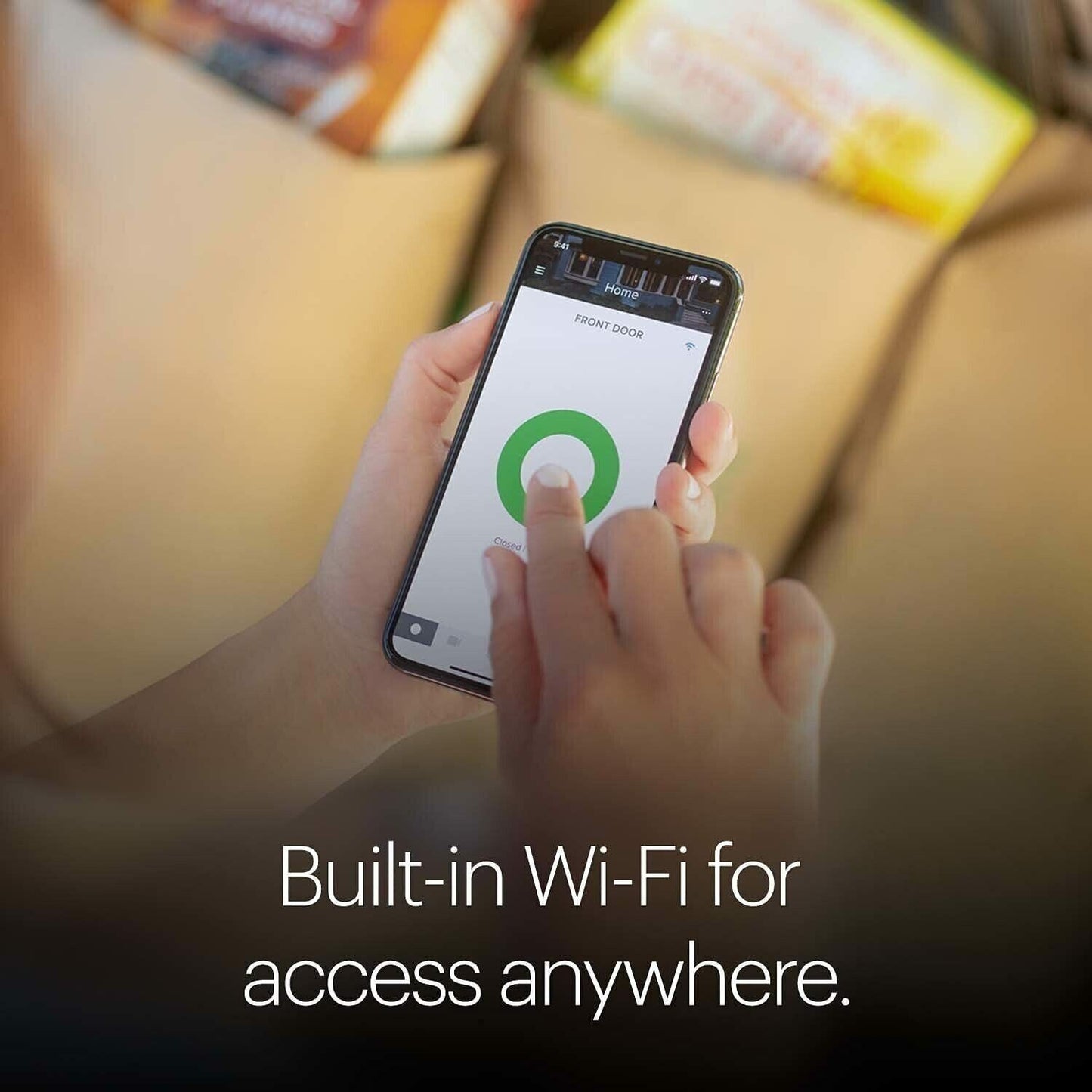 August Wi-Fi Smart Lock & Keypad Bundle 4th Gen Keyless Door Built-In WIFI BLACK