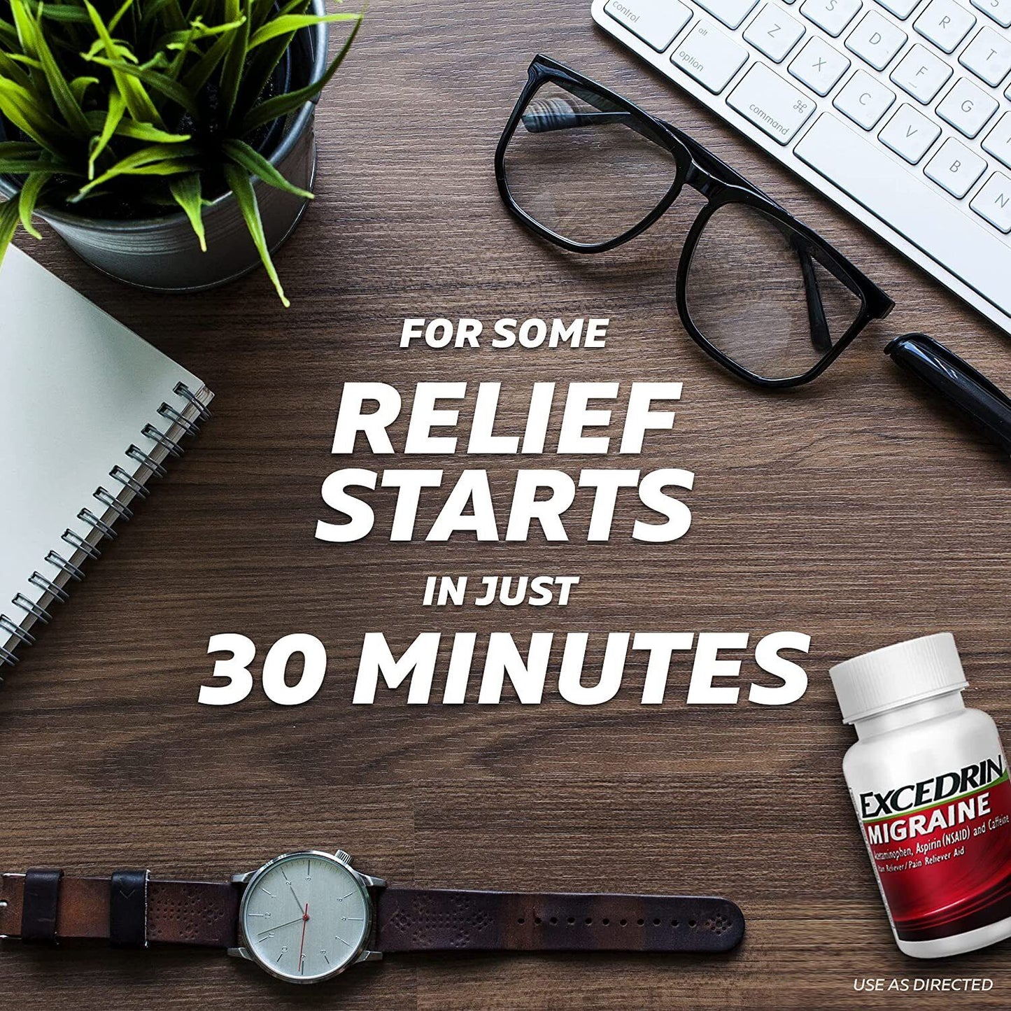 Excedrin Migraine 300 Tablets Headache Pain Reliever AU STOCK! FREE EXPRESS POST