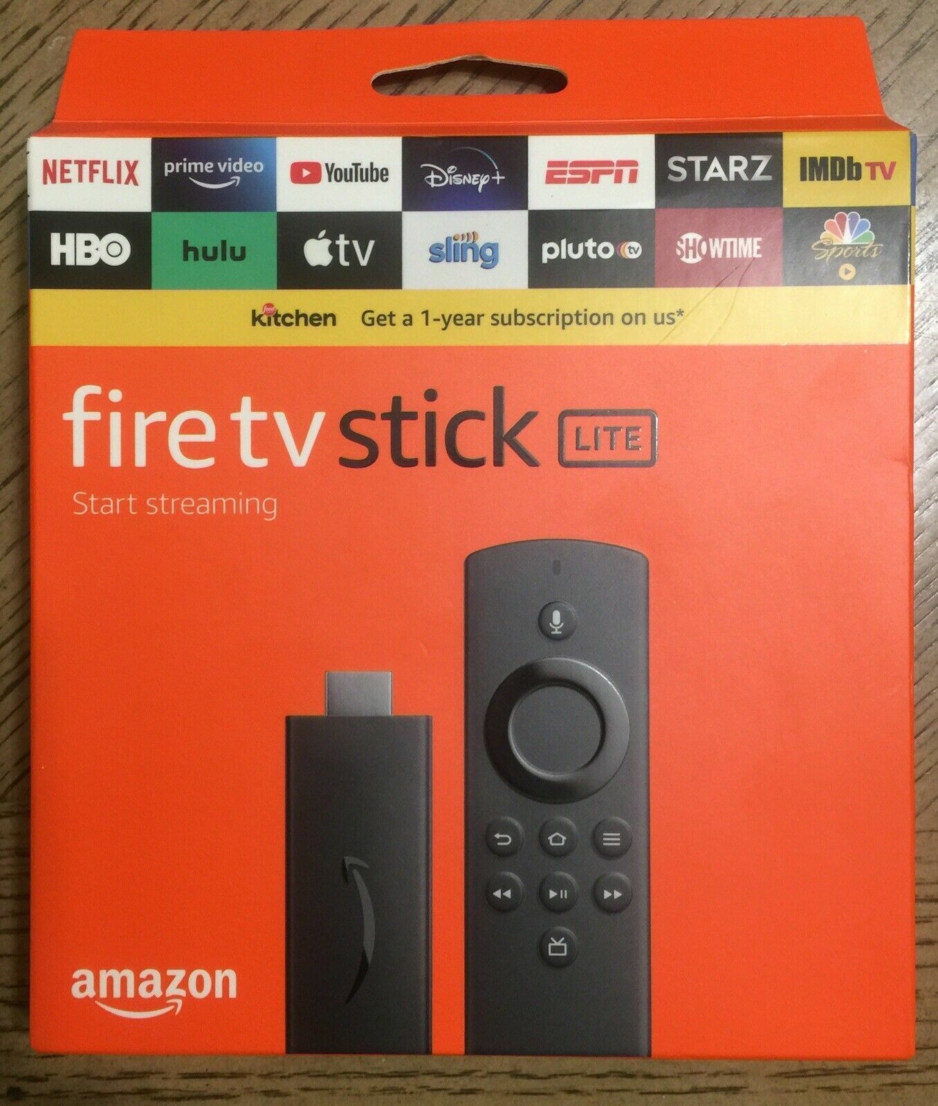 Amazon Fire TV Stick Lite 2020 w/ Alexa VOICE Remote Netflix Disney+ USA VERSION