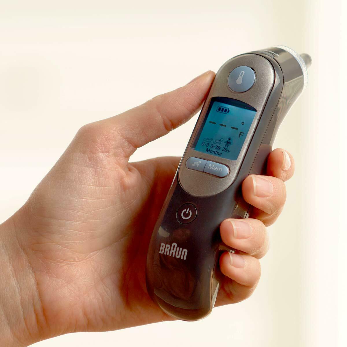 Braun IRT6520 ThermoScan 7 Ear Professional Thermometer Age Precision Black NEW
