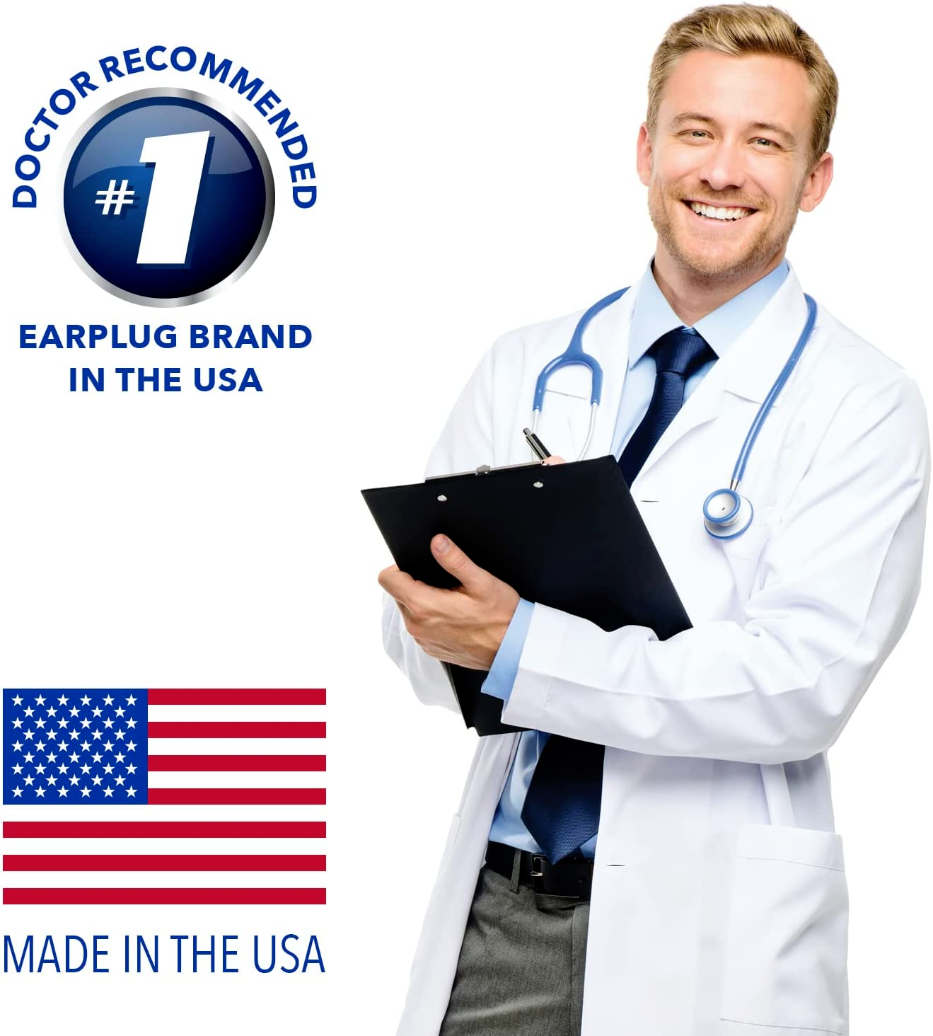 Macks Mack's Slim Fit Soft Foam Earplugs 10 Pair 31dB for small sensitive ears