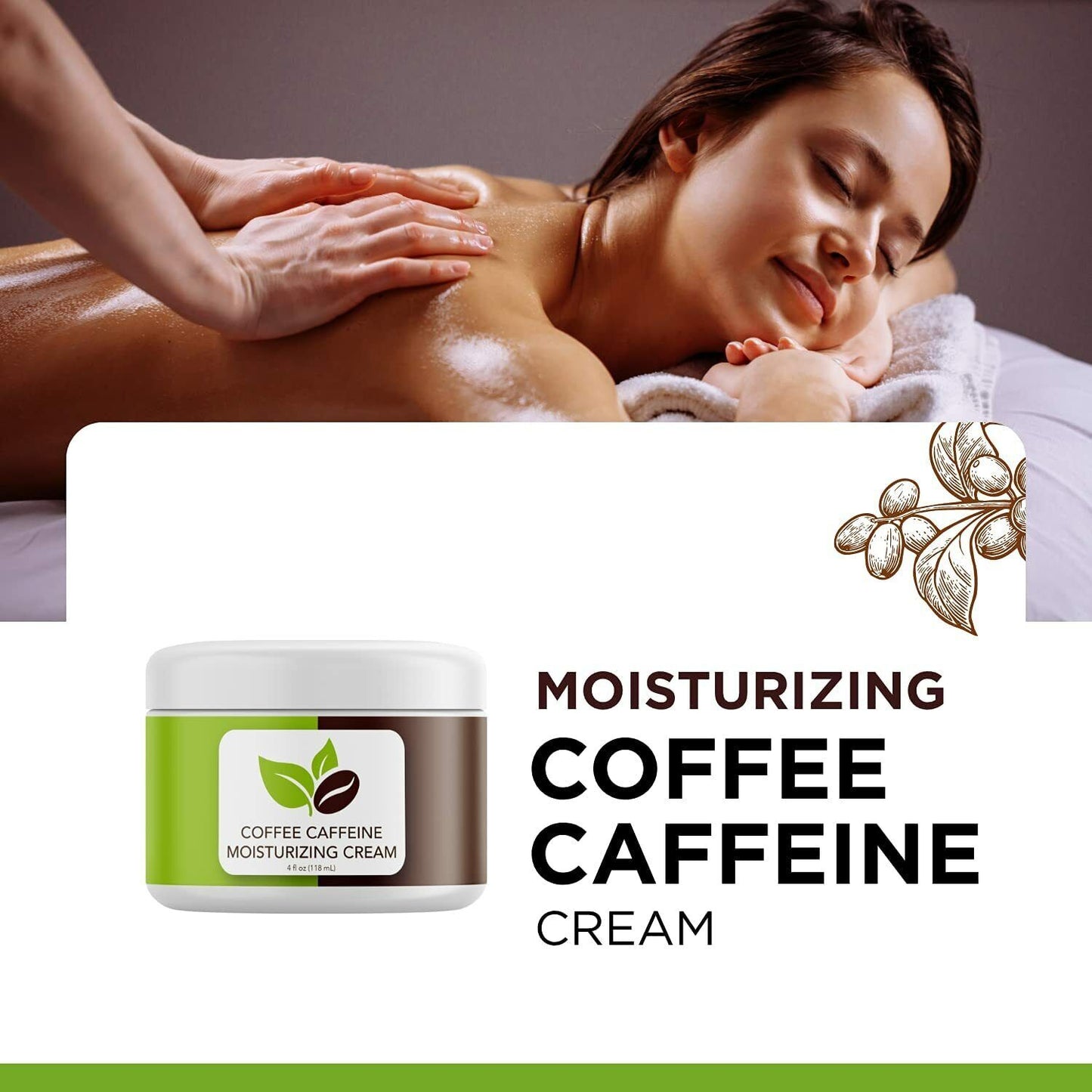 Coffee Bean Caffeine Cream Anti-Cellulite Fat Burner Slimming FREE EXPRESS POST