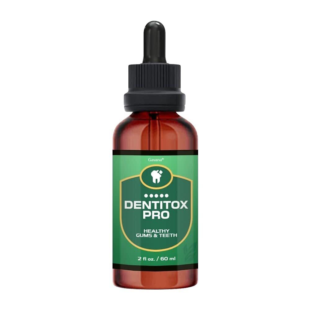 DENTITOX PRO DROPS Healthy Teeth + Gums Eliminates Bacteria 60mL - FREE EXPRESS