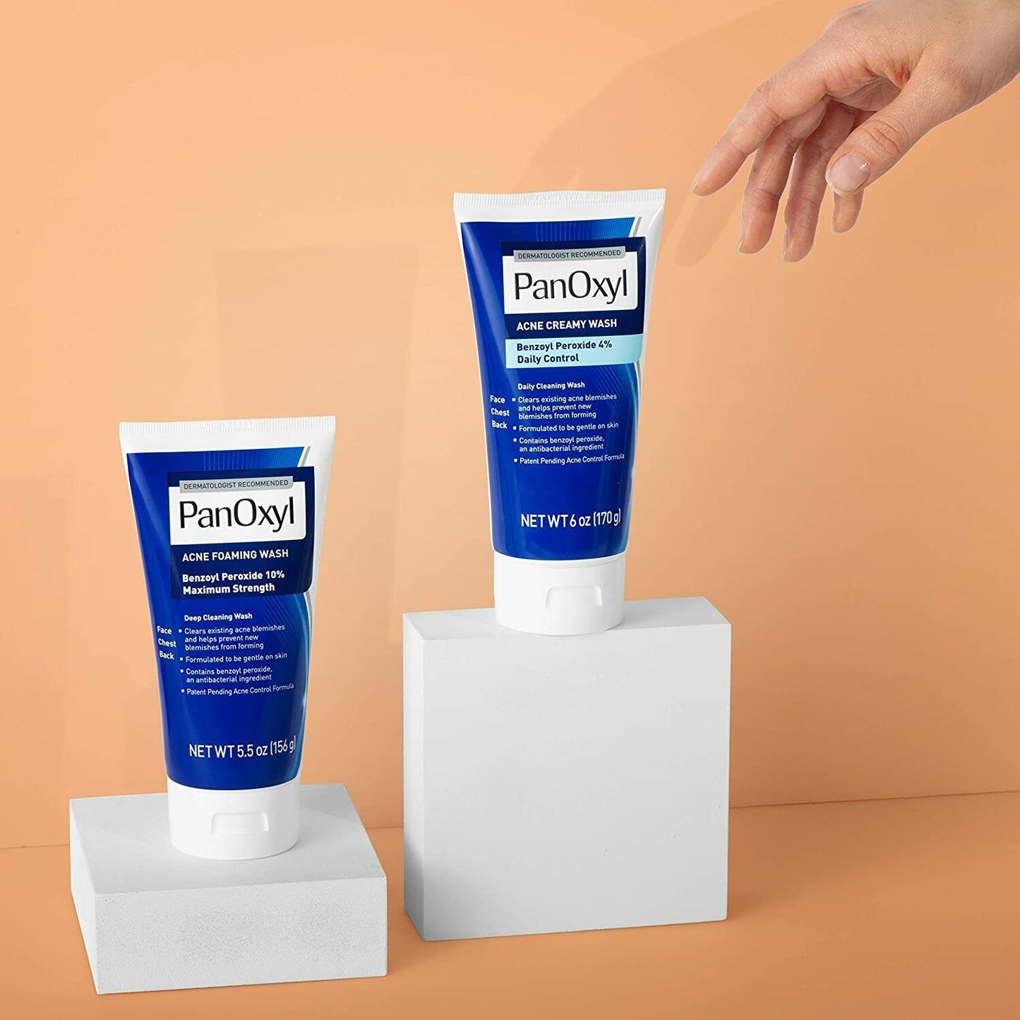 PanOxyl Benzoyl Peroxide 4% Daily Control Creamy Acne Wash Skin Care - 170g NEW