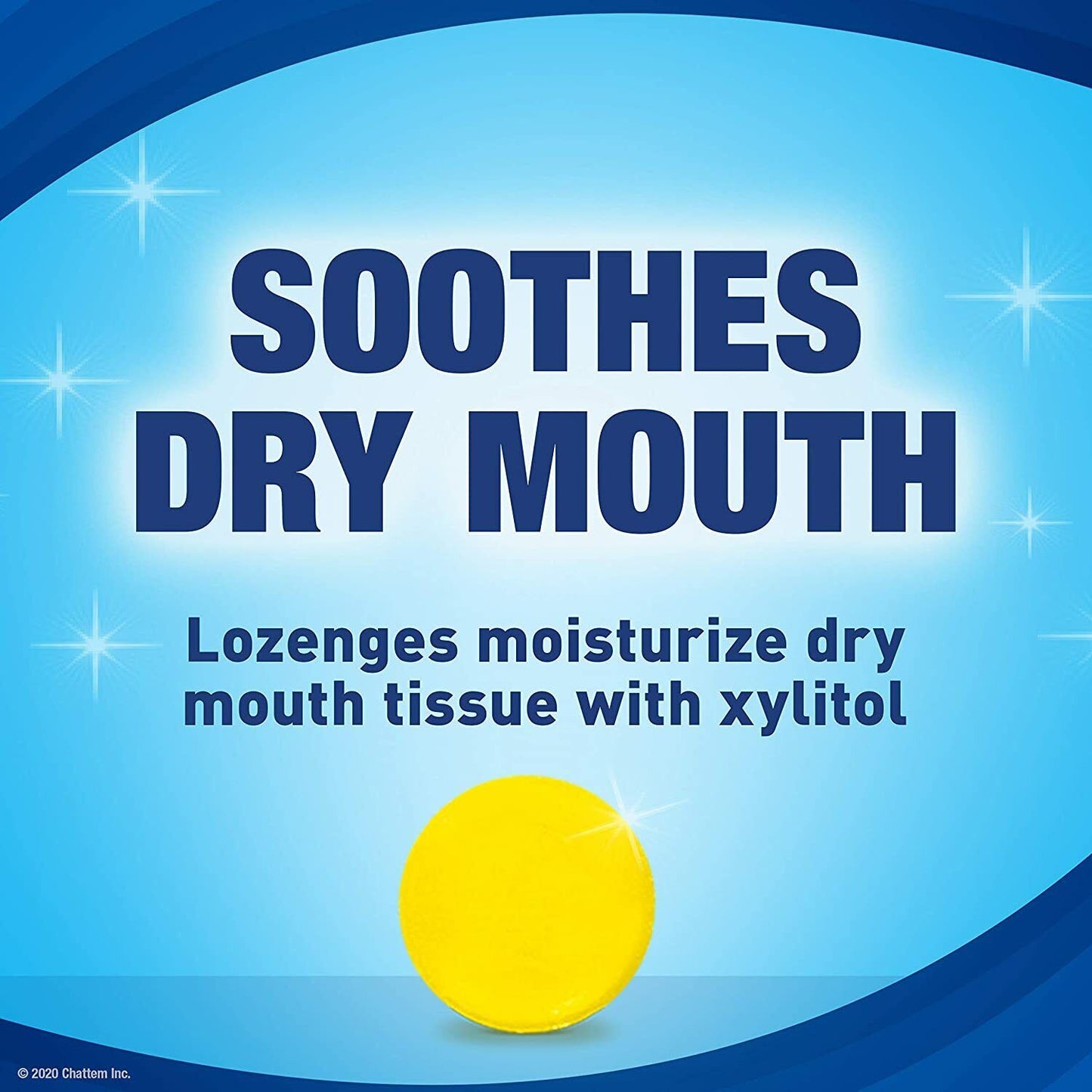 ACT Dry Mouth Relief and Moisturizing Lozenges + Xylitol - Honey Lemon 18 Pack