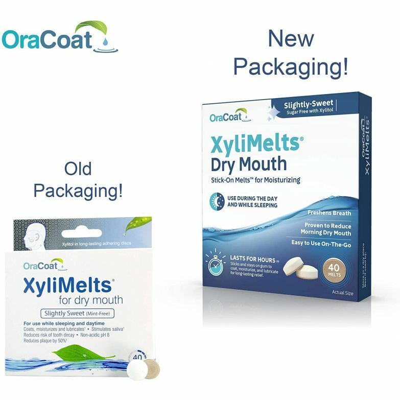 XYLIMELTS FOR DRY MOUTH MINT-FREE, 120 DISC MAILER PACK - FREE EXPRESS POST