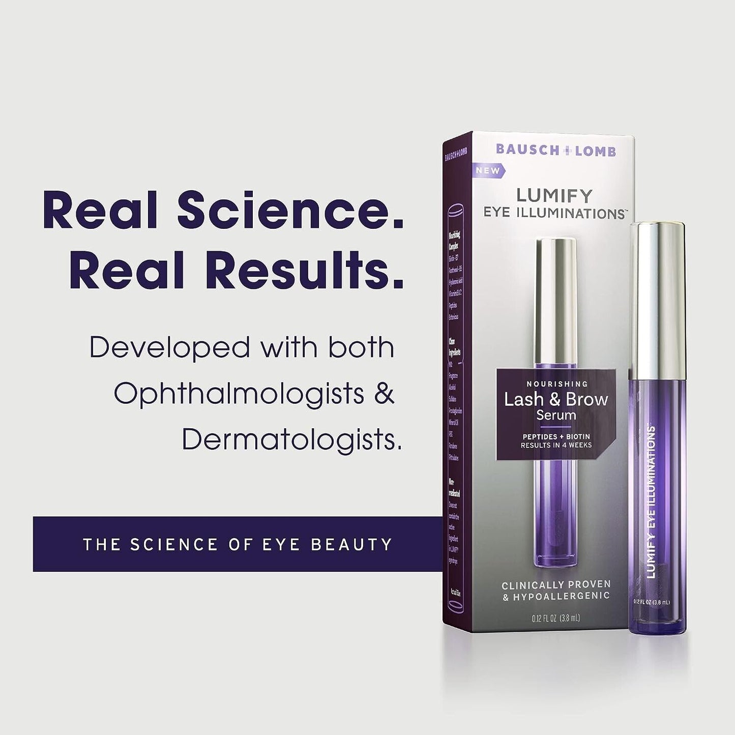 LUMIFY Eye Illuminations Lash & Brow Serum Fuller Lashes Eyelash 3.8mL BRAND NEW