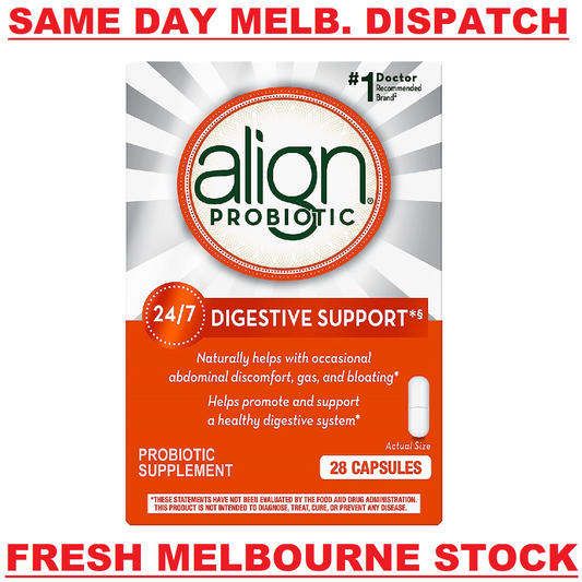 Align Probiotic Supplement 1-Billion CFU Daily Digestive Health Support 28 Caps