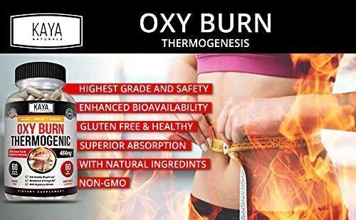 OXY BURN Thermogenic Fat Burner OxyXtreme OxyShred Lipo Diet Weight Loss 60 Caps