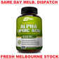 NUTRIFLAIR Alpha Lipoic Acid 635mg + Grape Seed Extract & Bioprene 120 Capsules