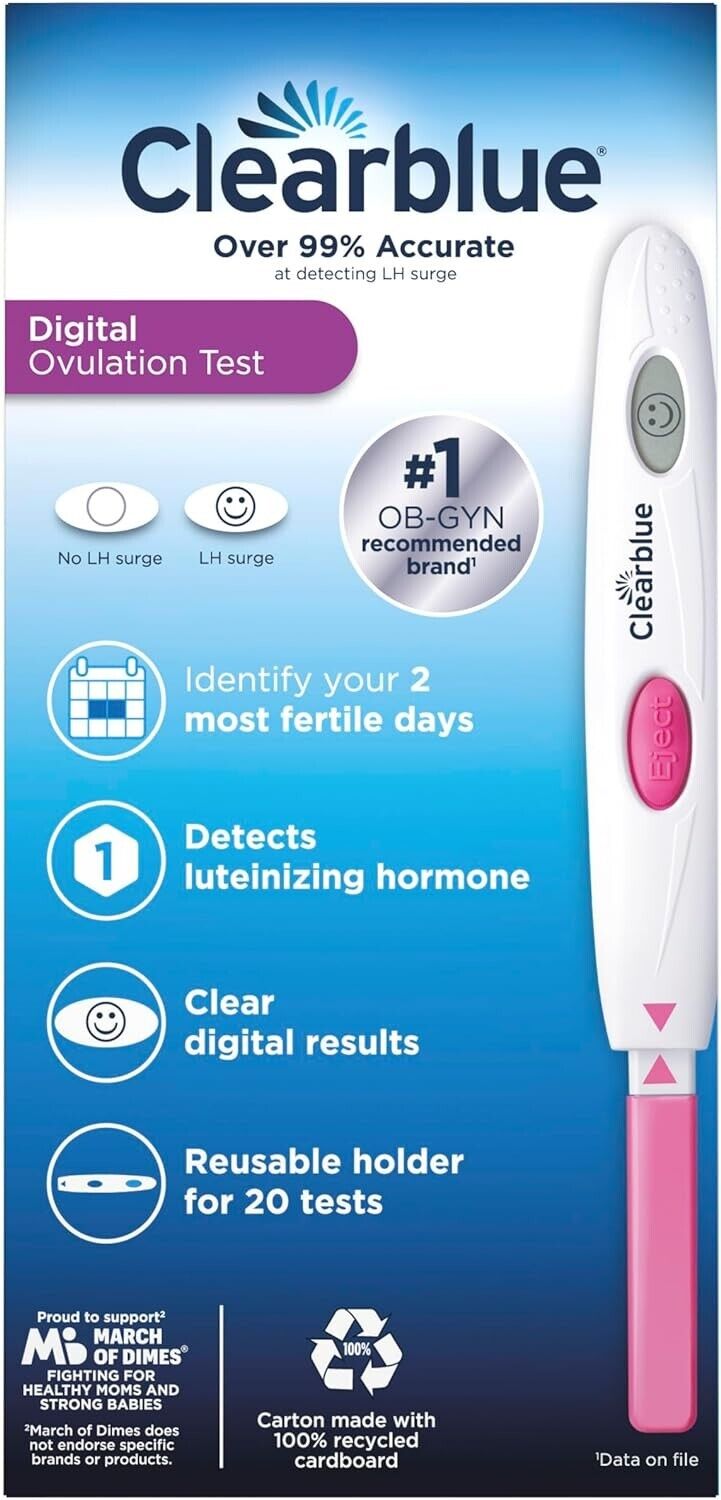 Clearblue Digital Ovulation Test 20 Pack