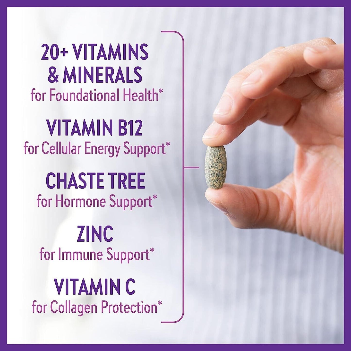 NEW CHAPTER One Daily Every WOMAN'S Multivitamin 40+ Healthy Aging - 48 Tabs