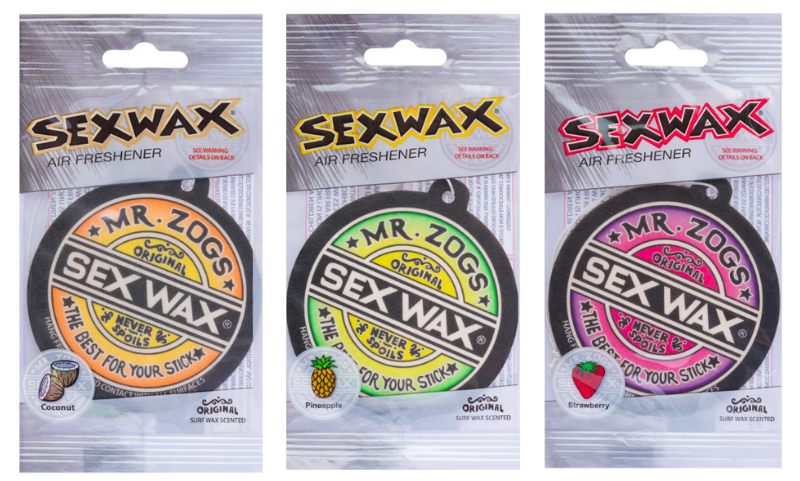SEX WAX Air Freshener Coconut/Straw/Pineapple SEXWAX Mr Zogs - SAME DAY SHIPPING