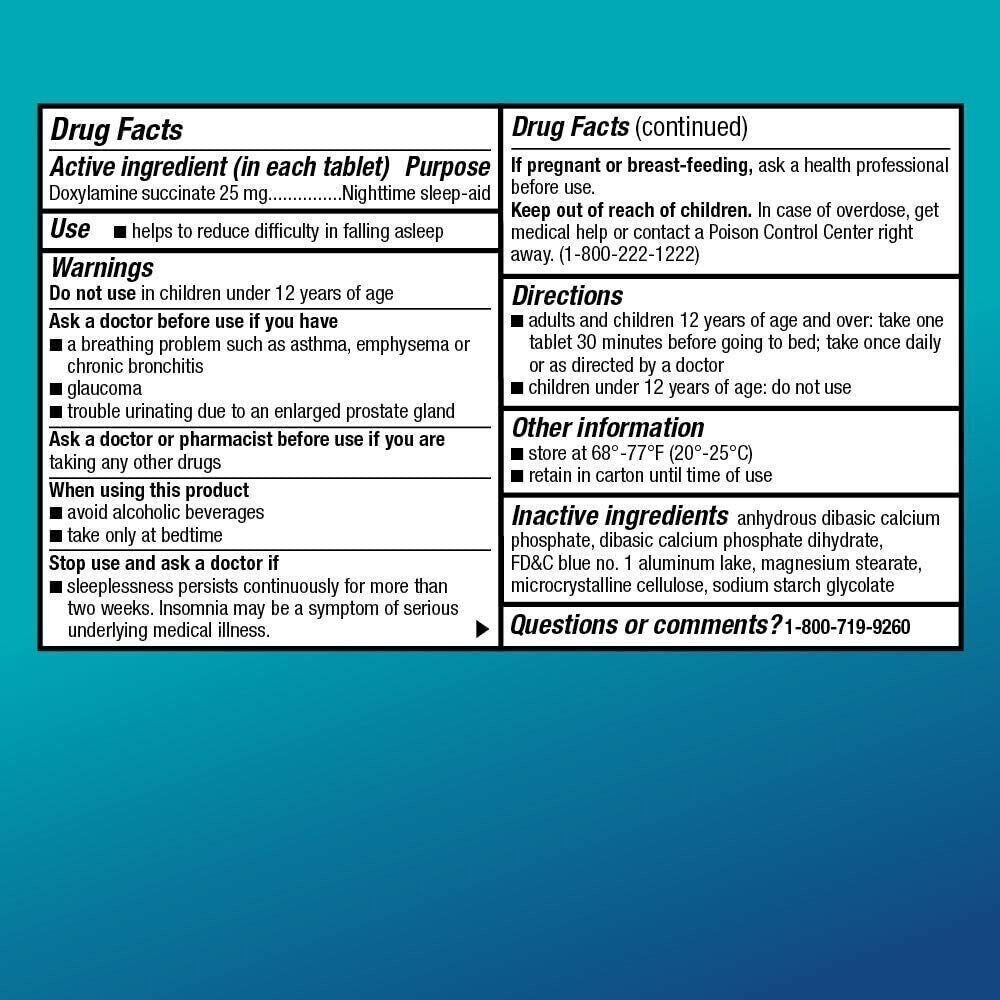 Amazon Care SLEEP AID 25mg 192 Tablets FRESH MELBOURNE STOCK - FREE EXPRESS POST