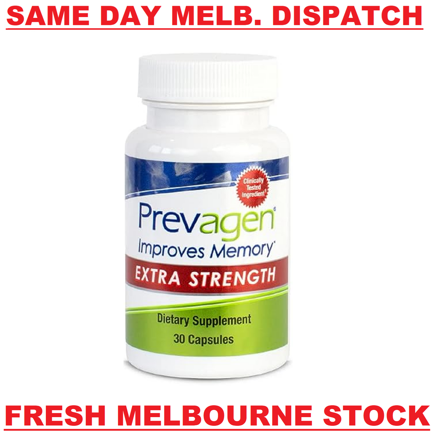 Prevagen Improves Memory - EXTRA STRENGTH 20mg Healthy Brain Function 30 Caps