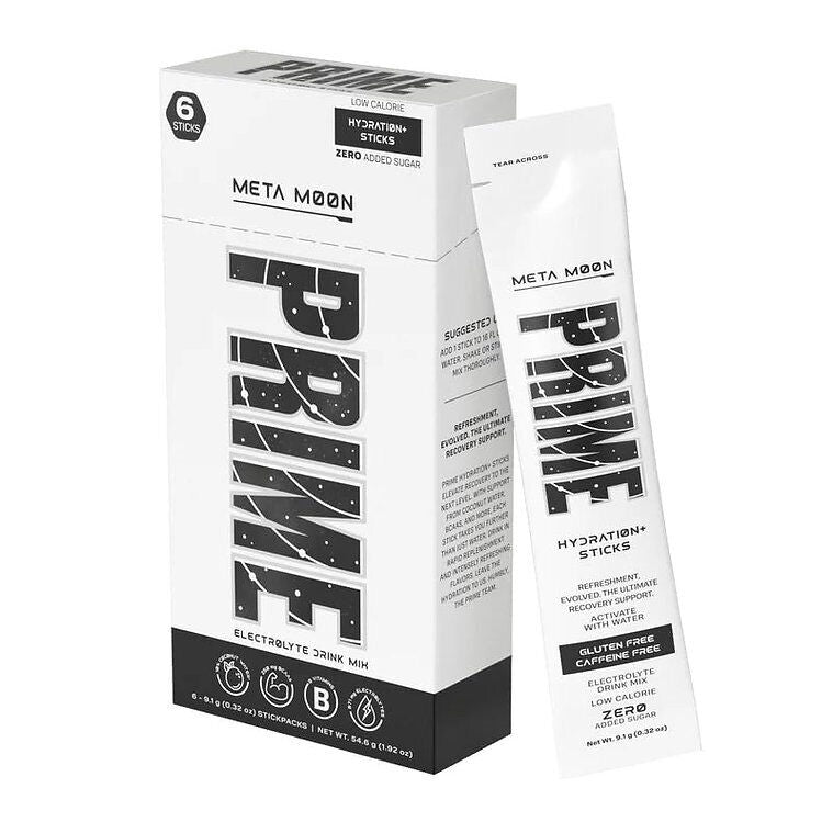 Prime Hydration Powder Sticks -No Added Sugar - 8 Flavours -  6 X 500ml Servings