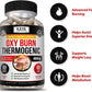 OXY BURN Thermogenic Fat Burner OxyXtreme OxyShred Lipo Diet Weight Loss 60 Caps
