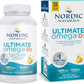 NORDIC NATURALS Ultimate Omega-D3 1280mg + 1000 IU D3 - 120 Soft Gels Lemon