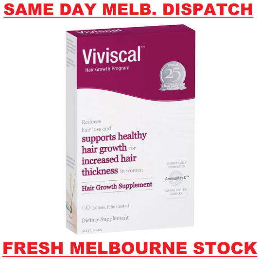 [EXP 01/2025] Viviscal Women's Hair Supplement 60 Tablets Promotes Hair Growth