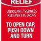 Clear Eyes Lubricant Redness Relief Eye Drops - 15mL - BRAND NEW & SEALED