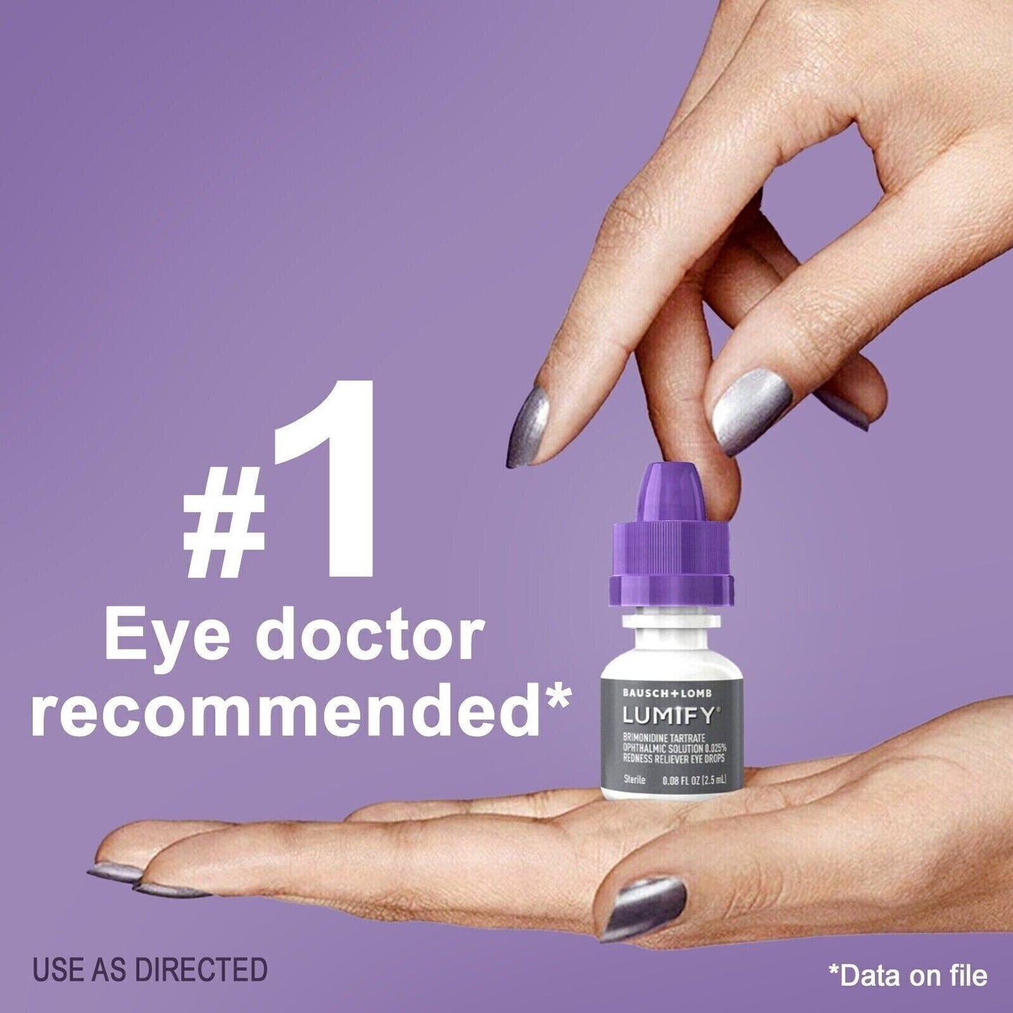 Lumify Redness Reliever Eye Drops 0.08 FL OZ (2.5 ml) - MELB STOCK FAST SHIPPING