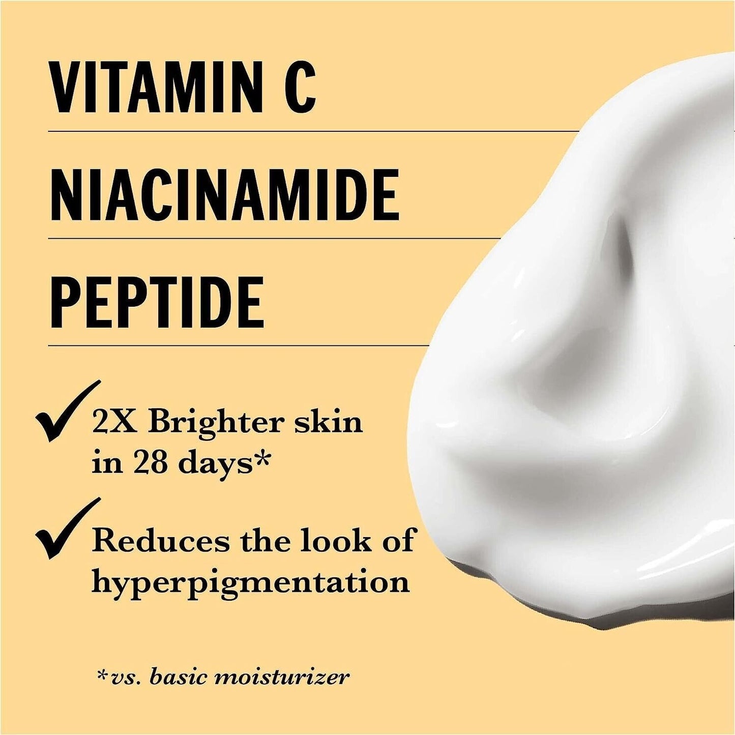 Olay Regenerist Vitamin C + Peptide 24 Hydrating Moisturiser Face Cream - 48g