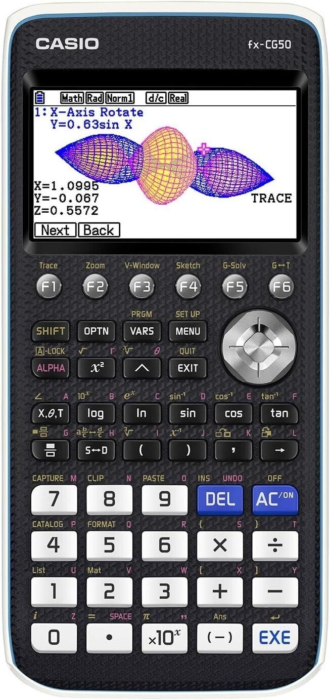 Casio Colour FX-CG50 Graphic Calculator FREE SHIPPING